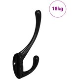  Kuka za odjeću 346 pcs Crna 102 x 29 x 47mm Cink legura | shoptok.hr
