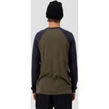 Mons Royale Icon Merino Raglan Funkcijska majica dark olive / 9 iron | Shoptok.si