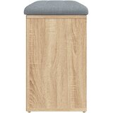  Klupa za cipele Sonoma hrast 82x32x50 cm Konstruirano drvo | shoptok.hr