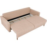 MID.YOU ZOFA S POSTELJNO FUNKCIJO, krem barve tekstil | Shoptok.si