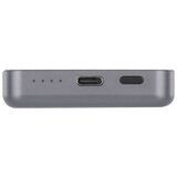 Emos powerbank WI 522, 5 000 mAh, 20 W+Wireless, siva | Shoptok.si