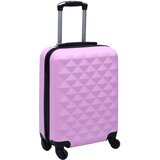  2-dijelni set čvrstih kovčega ružičasti ABS | shoptok.hr