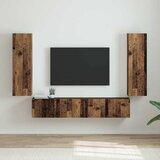 TV zidni ormar Zidne 2 pcs Staro drvo 30 x 31 x 100 cm | shoptok.hr
