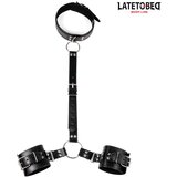 LateToBed BDSM Line Bdsm Ovratnica Z Okovi Cene