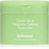 Green Tea & Ceramide Calming Toner Pad tonizirajoče blazinice s pomirjajočim učinkom 70 kos