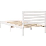  Krevetna konstrukcija Bijelo 80 x 200 cm Čvrsta borova drva | shoptok.hr