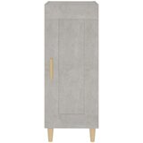  Komoda betonsko siva 34,5x34x90 cm inženirski les, (20654033) | Shoptok.si