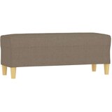  Klupa smeđesiva 100x30x30 cm od tkanine | shoptok.hr