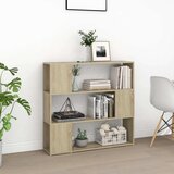 vidaXL Ormarić za knjige / sobna pregrada boja hrasta 100 x 24 x 94 cm | shoptok.hr