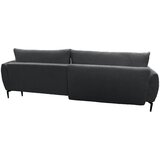 MID.YOU KOTNA SEDEŽNA GARNITURA, bouclé temno siva | Shoptok.si