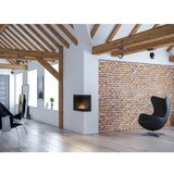  InFire - Ugaoni bio kamin 45x60 cm 3kW crni | Eponuda.com