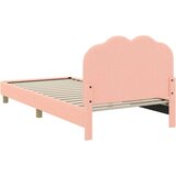  Otroški posteljni okvir z vznožjem z vzglavjem Roza 90 x 190 cm, (5000104553) | Shoptok.si