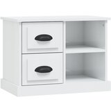 Maison Chic Nočna omarica - Nočna miza visok sijaj bela 60x35,5x45 cm, (21688990) Cene