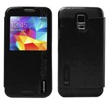 Usams preklopna torbica z okenčkom za Samsung Galaxy S5 G900 črna Cene