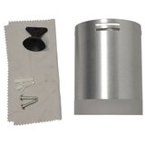Mitea Lighting M206090 al+akril 1xGU10/Max.50W nadgradna svetiljka brušena okrugla
