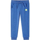  Dječji donji dio trenirke plavi prošarani 128 | shoptok.hr