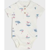Sinsay Pamučno Polo Body s Printom Brodova | shoptok.hr