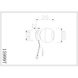 Globo 15999T - Stona lampa RAGUSA 1xE27/60W/230V | Eponuda.com
