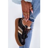 Boto Womens Platform Sneakers With Double Lacing Panther Black Niteria | ePonuda.com