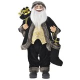  Novogodišnji ukras Deda mraz, 60cm, Crni | Eponuda.com