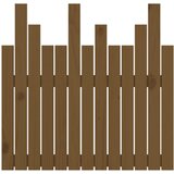  Zidno uzglavlje boja meda 82,5x3x80 cm masivna borovina | shoptok.hr