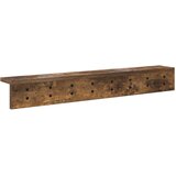  Vješalica za kapute na zidu Dimljeni hrast 80 x 10,5 x 10,5 cm | shoptok.hr
