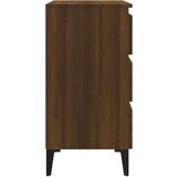  Komoda rjavi hrast 60x35x69 cm konstruiran les, (20654142) | Shoptok.si