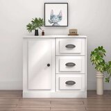  Komoda bijela 70 x 35 5 x 67 5 cm od konstruiranog drva | shoptok.hr