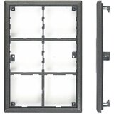 Tesla 4FF 127 16.2 - okvir 6 modulov, KARAT, srebrn | Shoptok.si