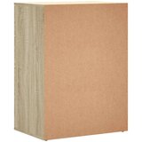 vidaXL Komoda 2 kosa sonoma hrast 60x39x80 cm inženirski les | Shoptok.si
