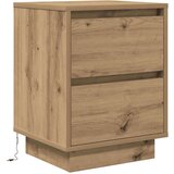 TV ormarić s LED svjetlima boja artisan hrasta 38x34x50 cm | shoptok.hr
