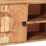 TV ormarić 118 x 30 x 45 cm od masivnog bagremovog drva | shoptok.hr