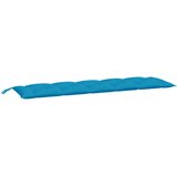  Jastuk za vrtnu klupu svjetloplavi 180x50x7 cm tkanina Oxford | shoptok.hr
