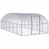 vidaXL Zunanji kokošnjak 3x6x2 m pocinkano jeklo Cene