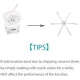 INORCO Stranska krtača za brisanje glavne krtače za Xiaomi Roborock T7s T7splus, (21874775) | Shoptok.si