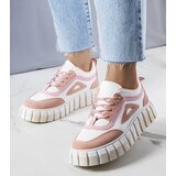 Gemre Pink platform sneakers Robyn Cene