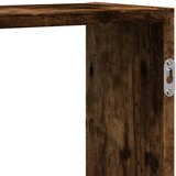  Zidna polica boja hrasta 159x18x65 cm konstruirano drvo | shoptok.hr