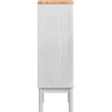  Kopalniška omarica s predalom FLORO Bela 35 x 30 x 90 cm, (5000157139) | Shoptok.si