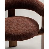 Kave Home Smeđa blagovaonska stolica od čvrste jeseni Granite – | shoptok.hr