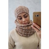 Kesi Women's fleece set 4 Pory Roku K263 camel+white | shoptok.hr