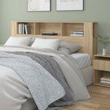 Maison Chic vzglavna omarica - nočna omarica - posteljna omarica sonoma hrast 200x18,5x104,5 cm, (21705686) | Shoptok.si
