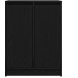  Komoda crni hrast 57x34x76 cm konstruirano drvo | shoptok.hr