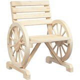  Vrtne stolice 2 kom 58 x 58 x 78,5 cm od masivne jelovine | shoptok.hr