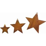Badeko Obešanke zvezde - komplet 3 - Ø 8 cm