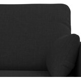 Set sofe 2 pcs Crna 198 x 78 x 80 cm tkanina | shoptok.hr