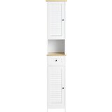 SoBuy Kopalniški stolpec s predalom 30x30x170cm FRG236-WN, (22108443) Cene