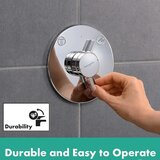 Hansgrohe 75418670 DuoTurn S termostatska pokrivna plošča | Shoptok.si