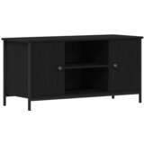 vidaXL TV omarica Črni hrast 100 x 40 x 50 cm Konstruiran les, (5000023241) Cene