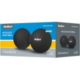 Rebel Active duoball dvostruka masažna loptica 6,2 cm, crna, silikonski materijal | shoptok.hr