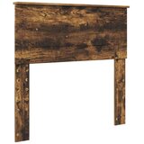  Okvir za krevet s ladicama Dimljeni hrast 100 x 200 cm - Dimljeni hrast 100 x 200 cm | shoptok.hr
